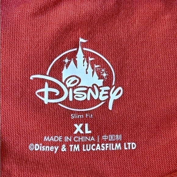 Disney Men’s Star Wars Freighters Polo Shirt Slim Fit Cotton XL - Picture 3 of 4